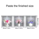 Wall Sticker 3D Vase Plant Sticker Decoration view 3