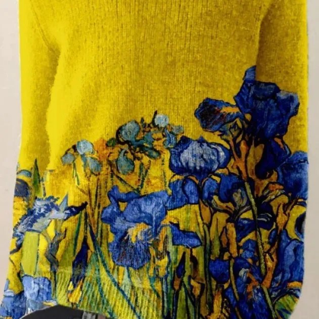 Pullover Sweater Casual Loose Long Sleeve Knitted Top Twm9876 - Shop at LoveMi