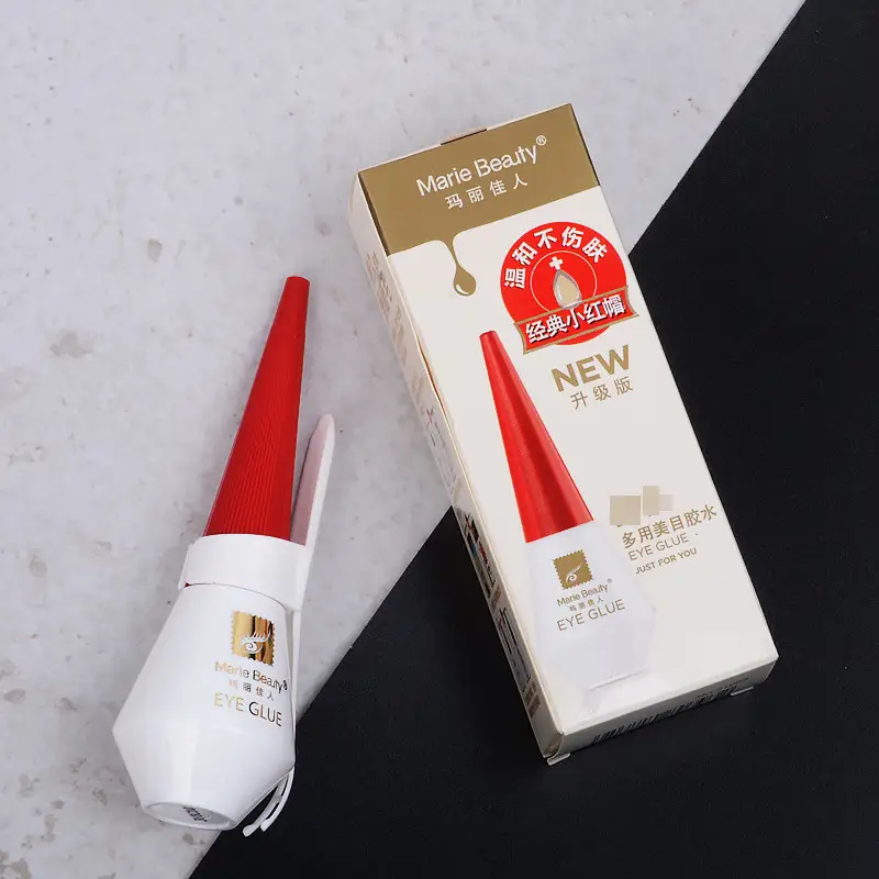 Red Cover Multi-purpose Beauty Glue Super Sticky Double Eyelid Stickers False Eyelashes