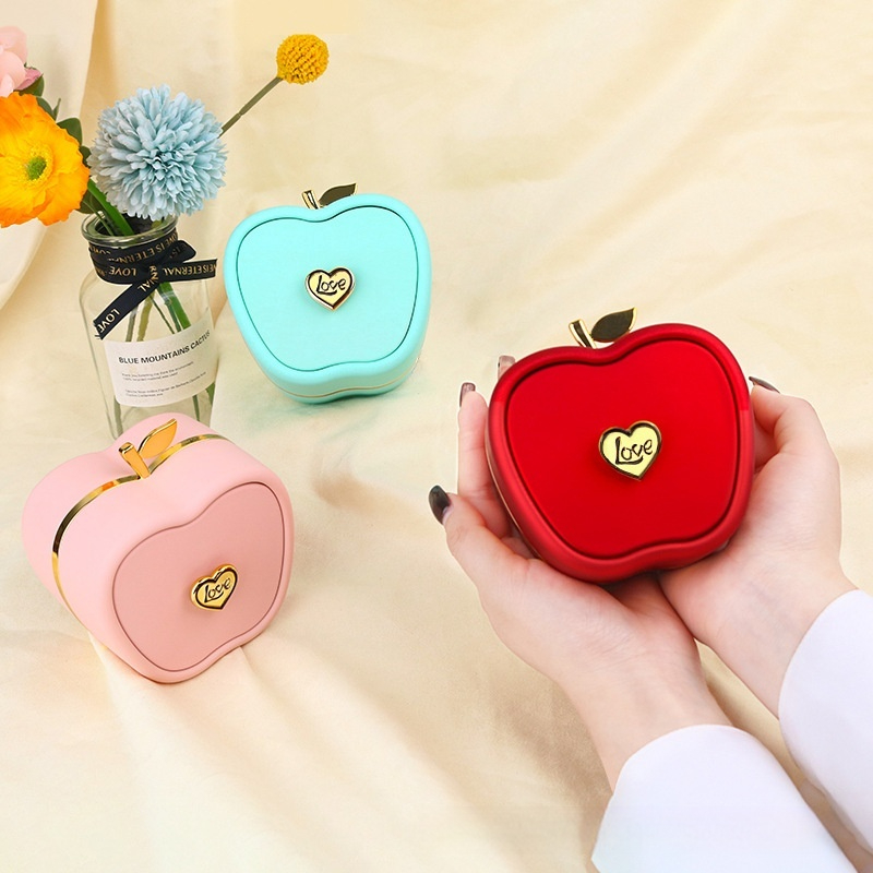 High-end Necklace Ring Decorative Red Gift Box