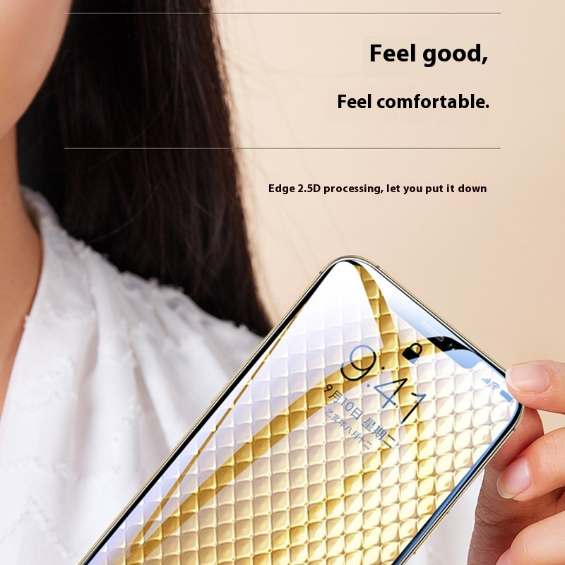 HD Anti-peep Tempered Glass Film 14 Pro315pro Blue Light Mobile Phone Screen Protection Applicable - Image 3