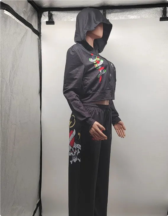 Street Printing 2 piece Set Multicolor Black - Shop at LoveMi