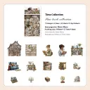 Retro Stickers Life Landscape Series Journal Decoration view 9
