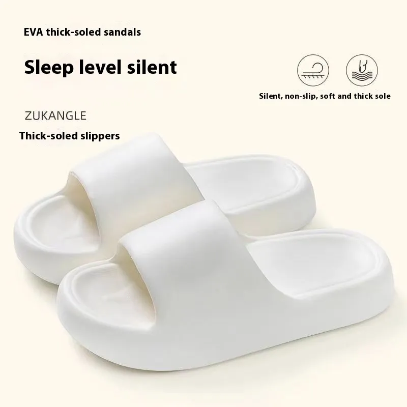 Wear-resistant Couple Women's Sandals - White