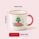 Christmas Tree Rose Red