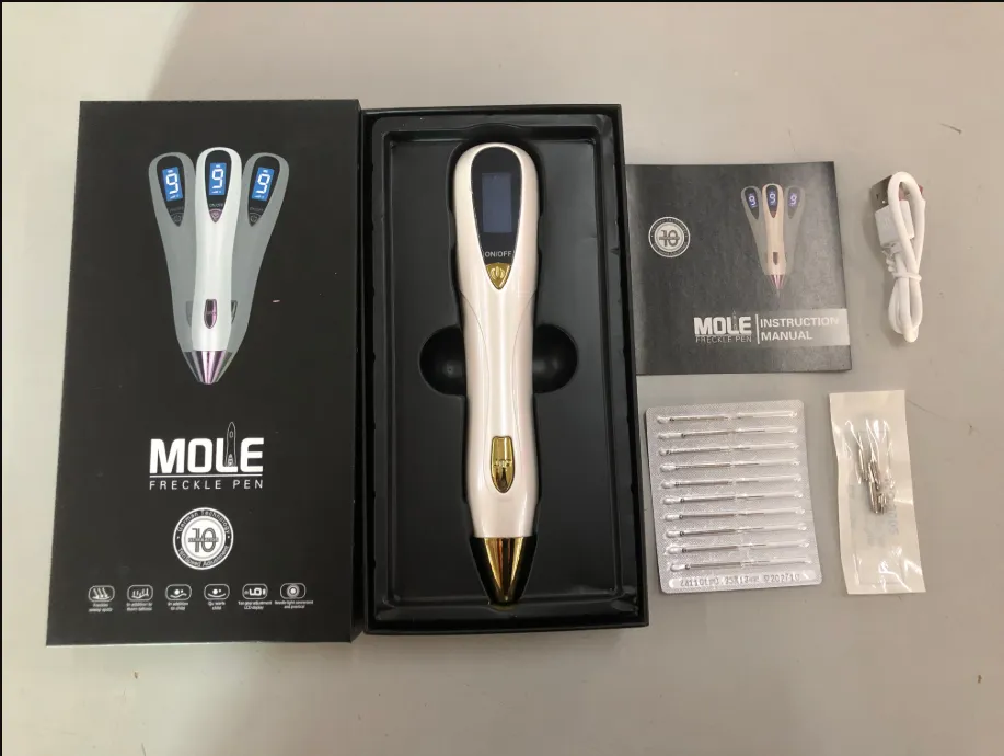 Deluxe Skin Tag And Mole Remover Pen - Gold