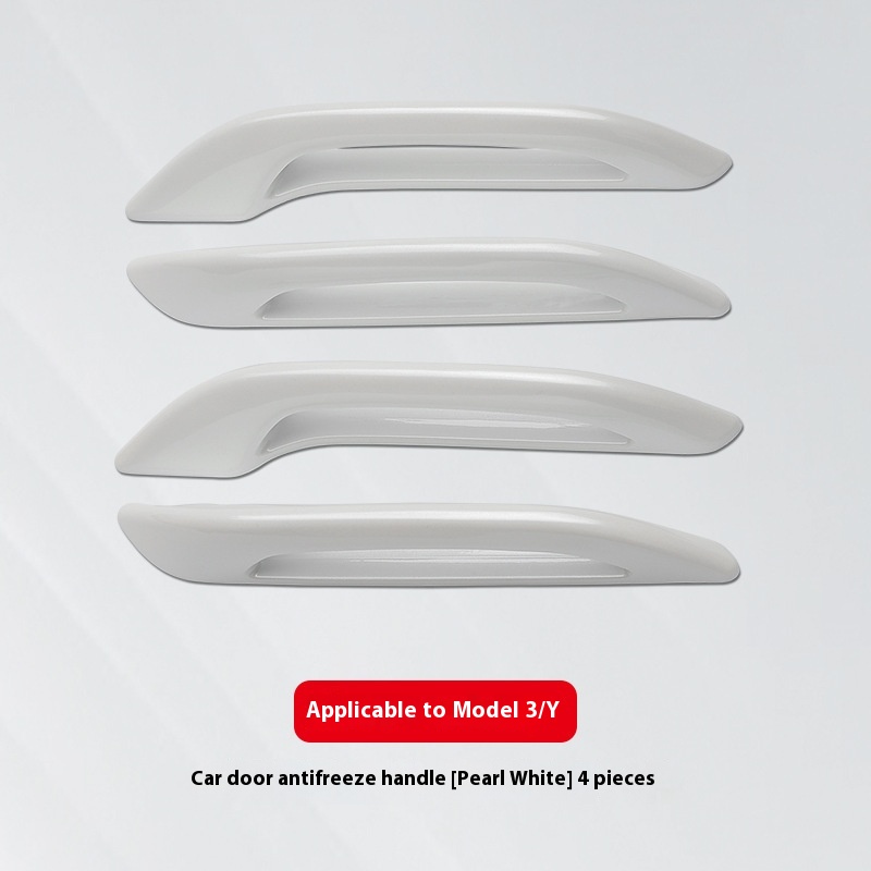 Tesla Carbon Fiber Pattern Door Handle - Image 9