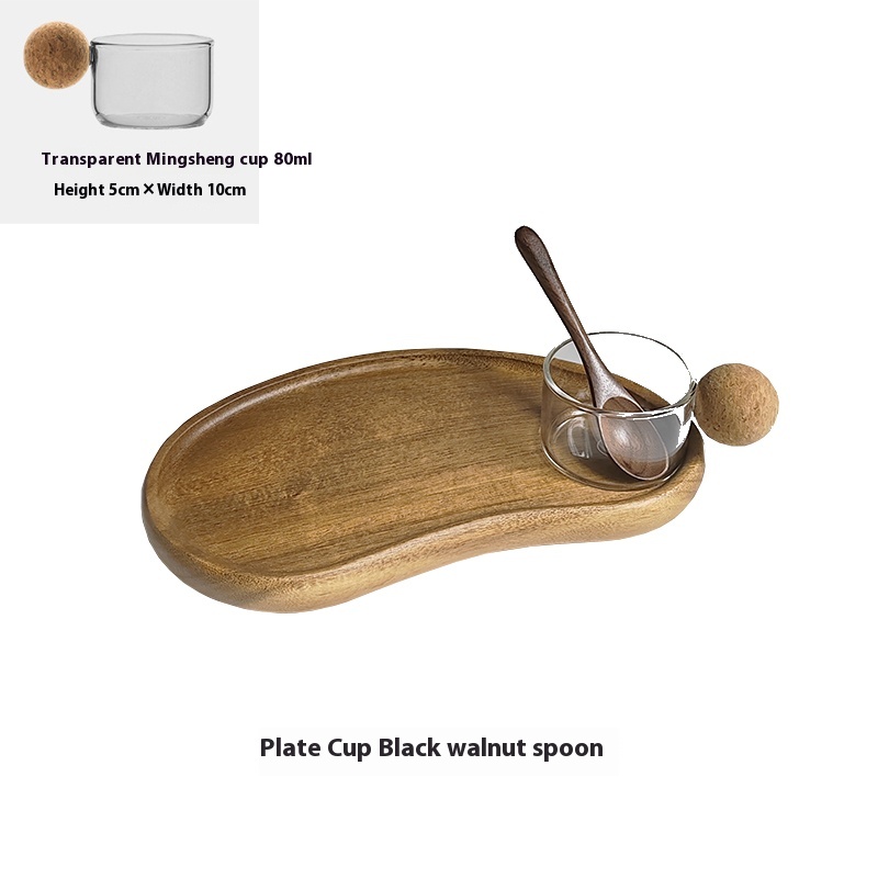 Acacia Mangium Small Tray Holder Coaster Cashew Leaf Plate