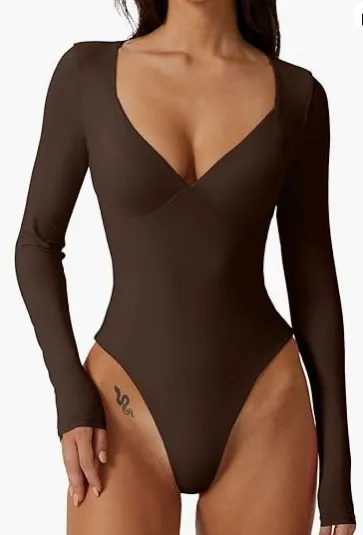 Simple Lady T back One piece Corset Brown - Shop at LoveMi