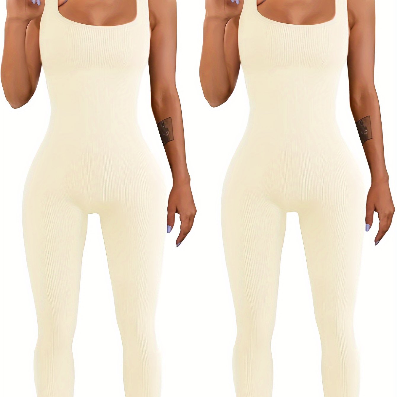 Women's Suspender Tank Top Tights - Picture 10 of 41