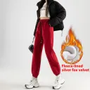 Dark Red Silver Fox Velvet