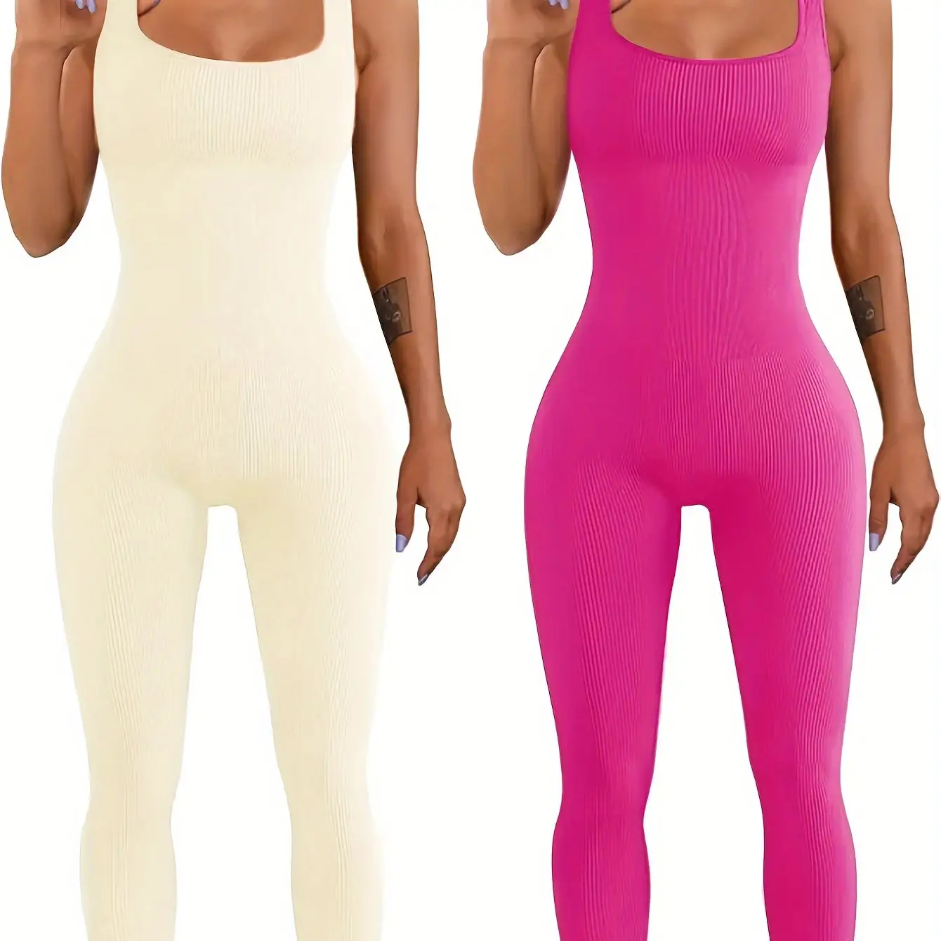 Women's Suspender Tank Top Tights