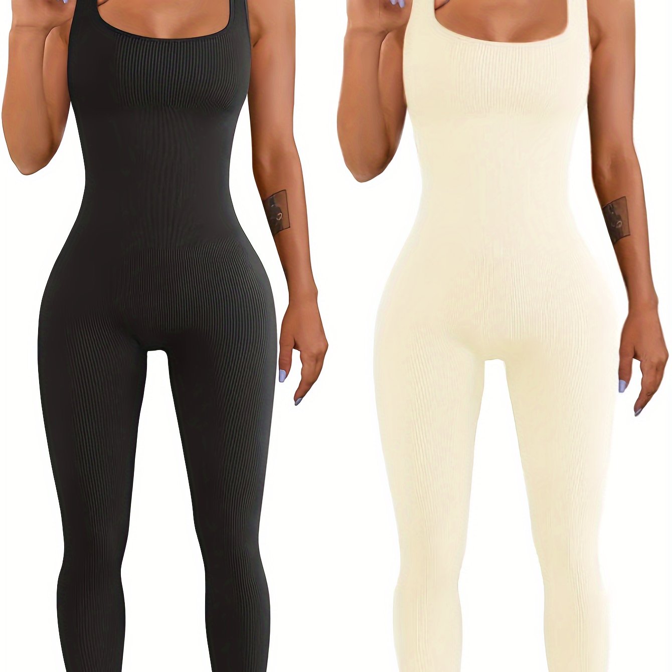 Women's Suspender Tank Top Tights - Picture 11 of 41