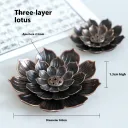 Red Copper Lotus 3 Layers