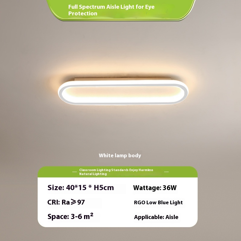 Corridor Household Minimalist Ultra-thin Ceiling Lamp