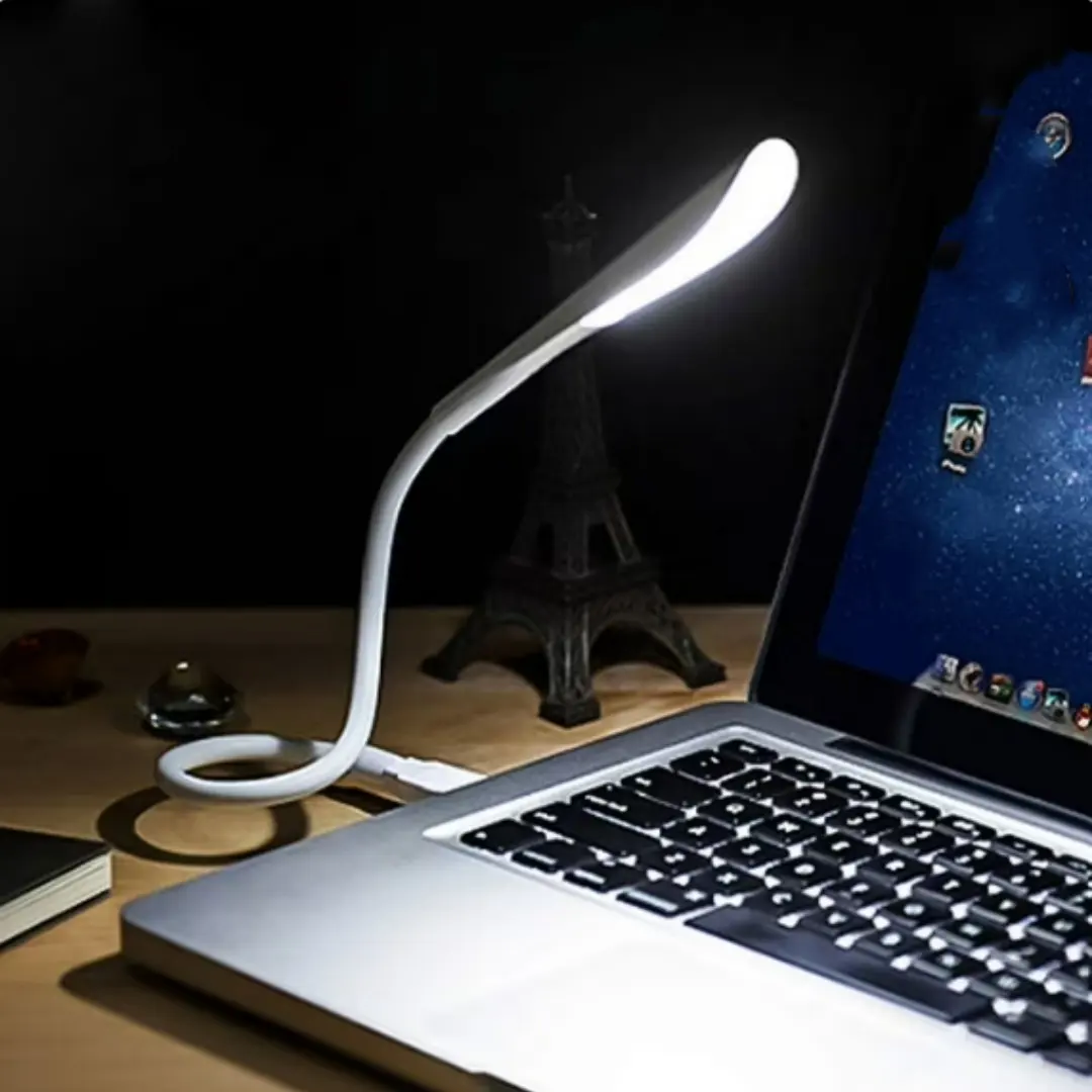 USB Notebook Small Night Lamp Touch Three-speed