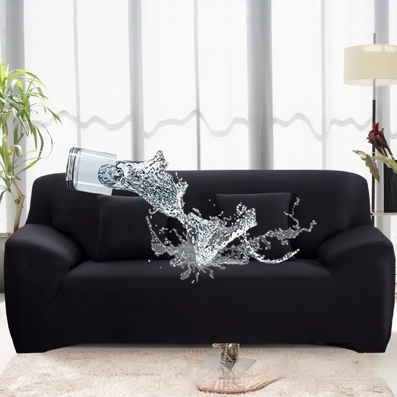 Solid Color Elastic Waterproof Sofa All-inclusive Milk