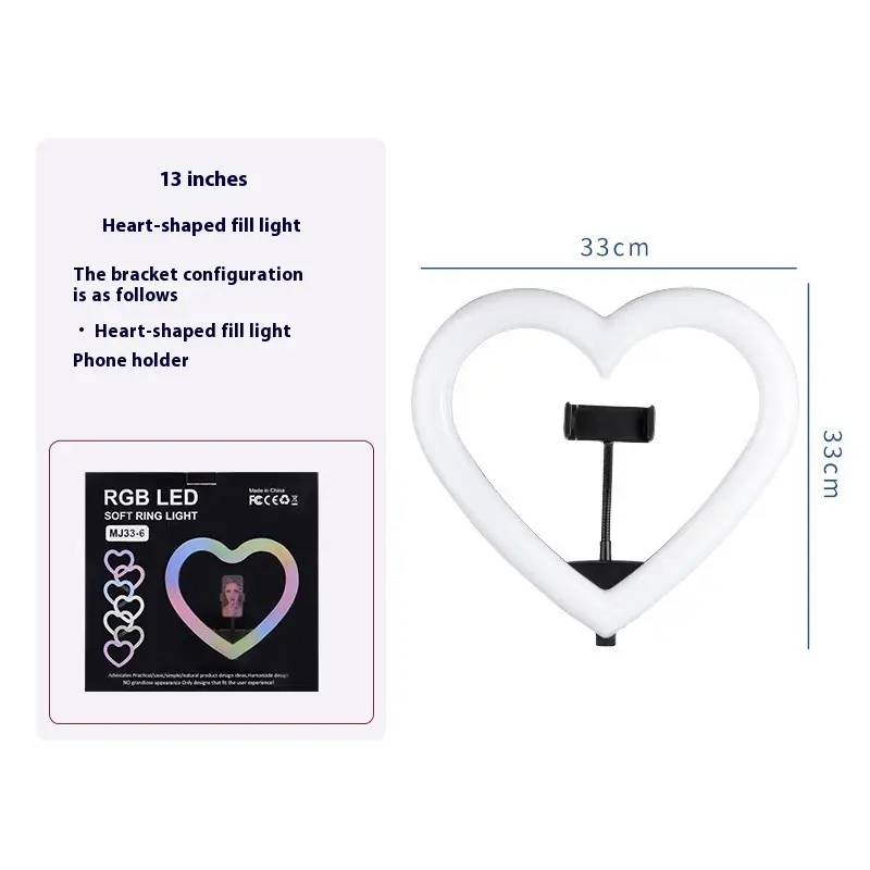Mobile Phone Photography Live Streaming Beauty Lamp Love