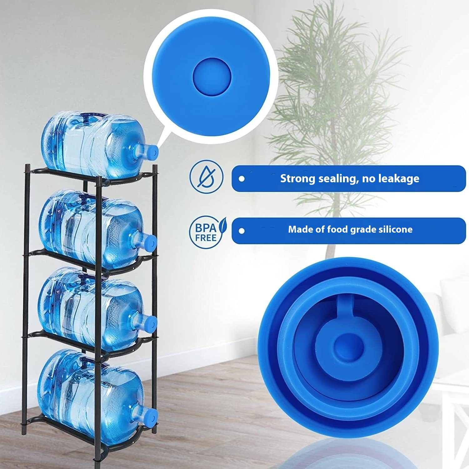 Household Silicone Bottled Water Cover