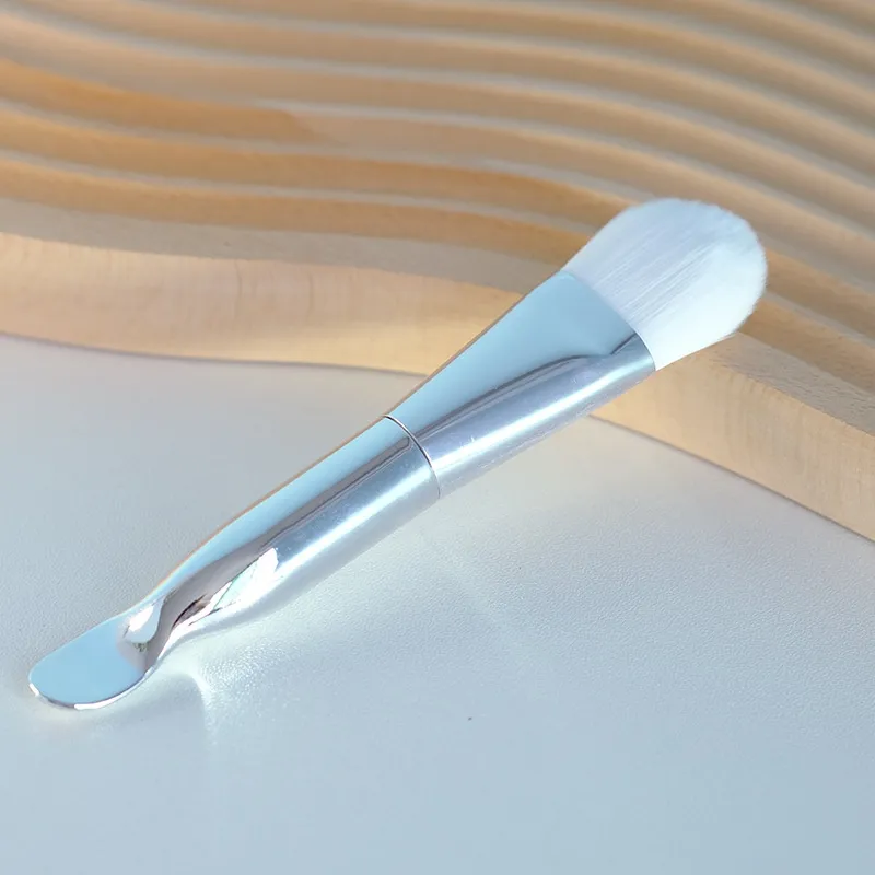 Silicone Mask Bowl And Brush Suit Thick With Scale Face - Round Head Brush