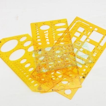 Kewen Round Template Ruler Multifunctional Furniture Building Drawing