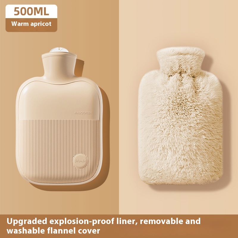 Hot Water Injection Bag Warm Belly Hand Warmer Belly Dressing Cute Female Student Plush 10