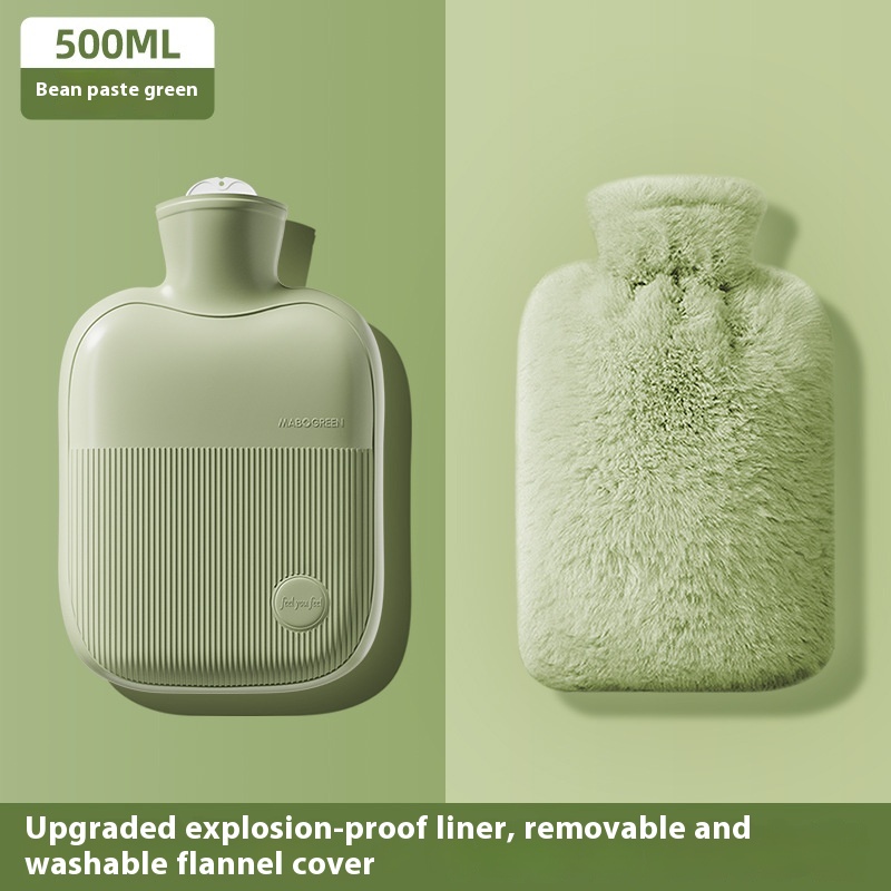 Hot Water Injection Bag Warm Belly Hand Warmer Belly Dressing Cute Female Student Plush 8