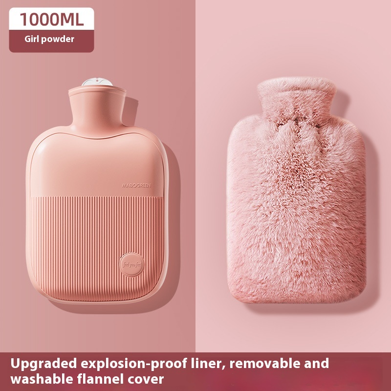 Hot Water Injection Bag Warm Belly Hand Warmer Belly Dressing Cute Female Student Plush 7