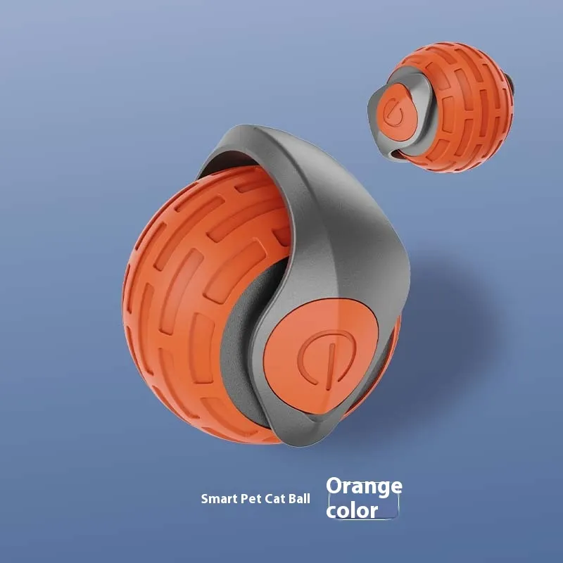 New Interactive Cat Toys Ball Auto Electric Rolling Ball Toys For Cat Kitty Pets Smart Automatic Teaser USB Rechargeable Cat Toy Pet Products – image 9