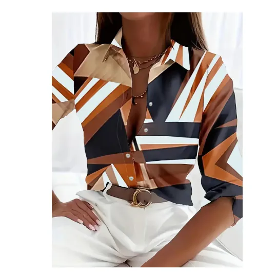 3D Digital Printing Shirt Top Personality Retro Wg18Wg18Zn241006Y035 Xxs - Shop at LoveMi
