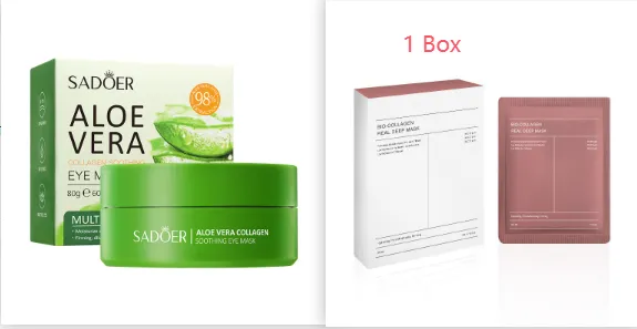 Aloe Collagen Soothing Eye Mask - Set