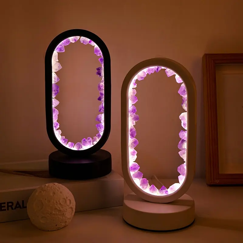 Bedroom Bedside LED Night Crystal Lamp