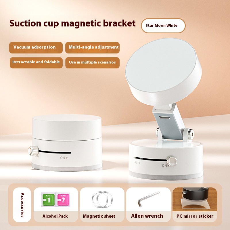 Supporto Auto Magnetico Pieghevole con Ventosa per Navigazione a Mani Libere Sma - Zdjęcie 10 z 10