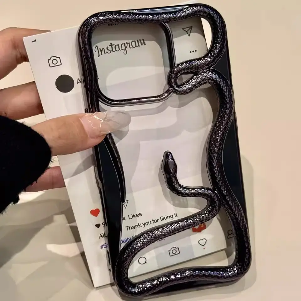 Creative Best-seller Hollow Snake Phone Case