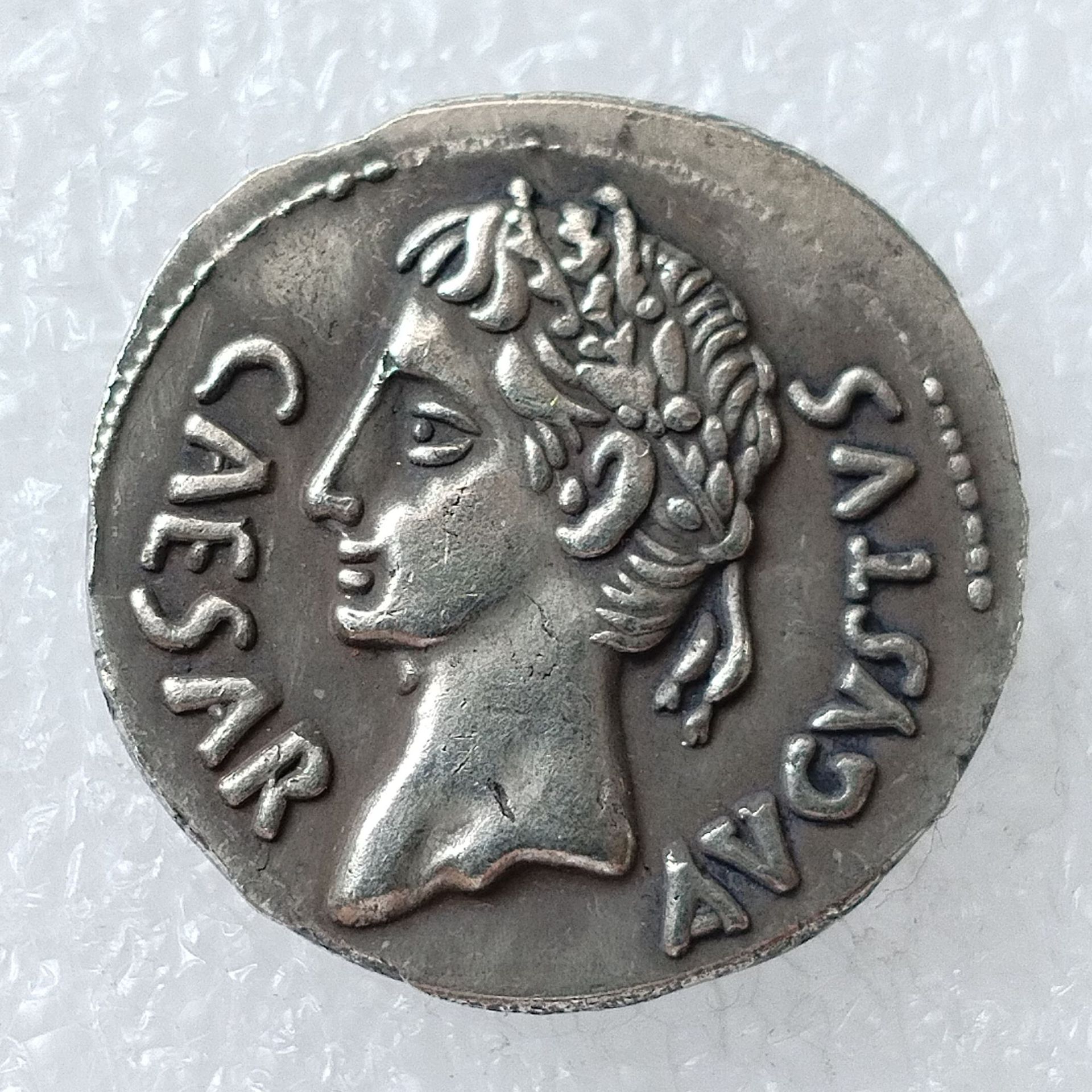 Antique Crafts Ancient Rome Commemorative Coin Silver Plated Silver Dollar