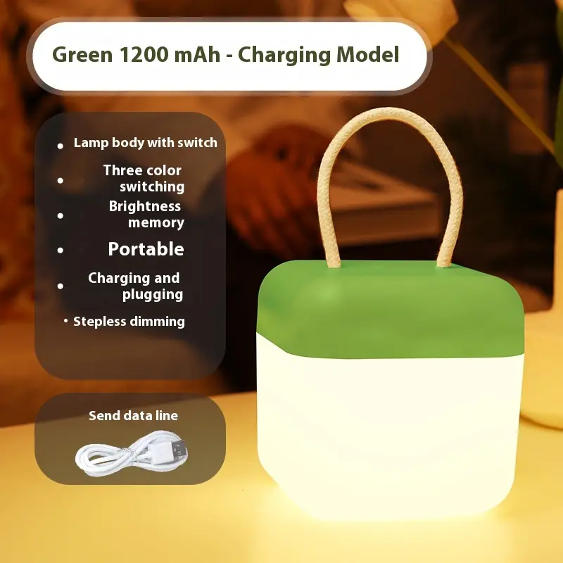 LED Hanger Solid Color Portable Rechargeable Light