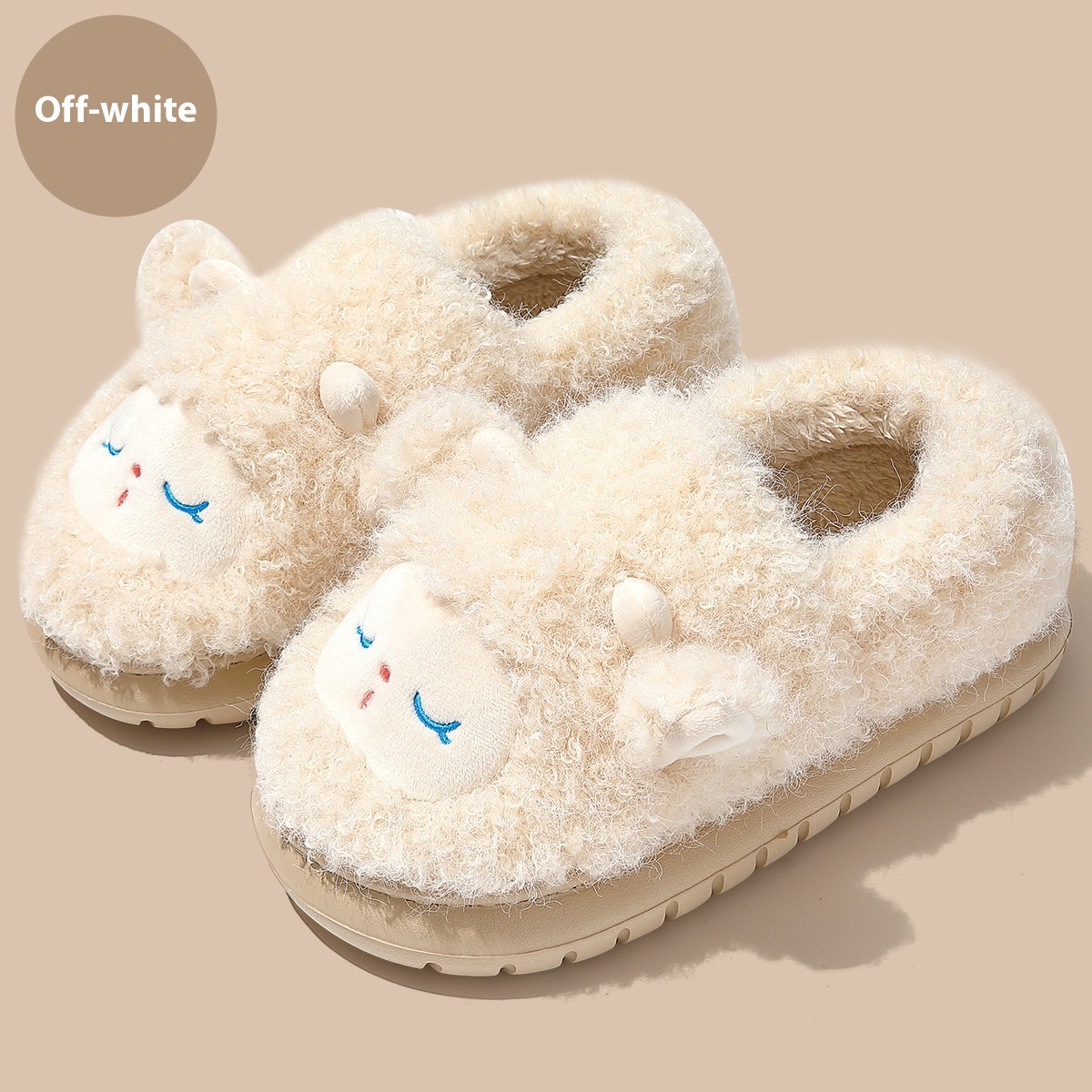 Cotton Slippers Women's Non-slip Home Cartoon