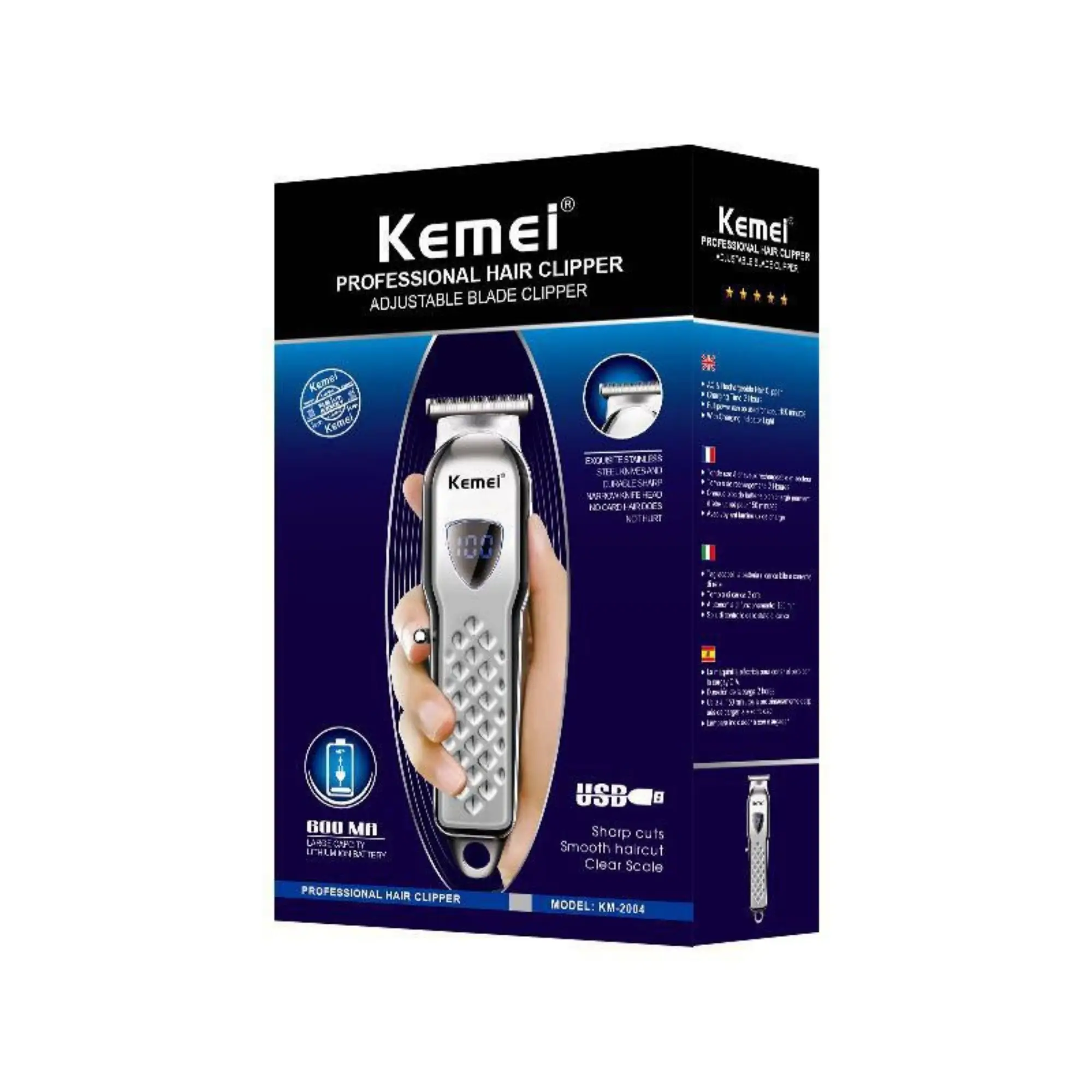 Professional Hair Clipper Gradient Self Service Electric Promoter