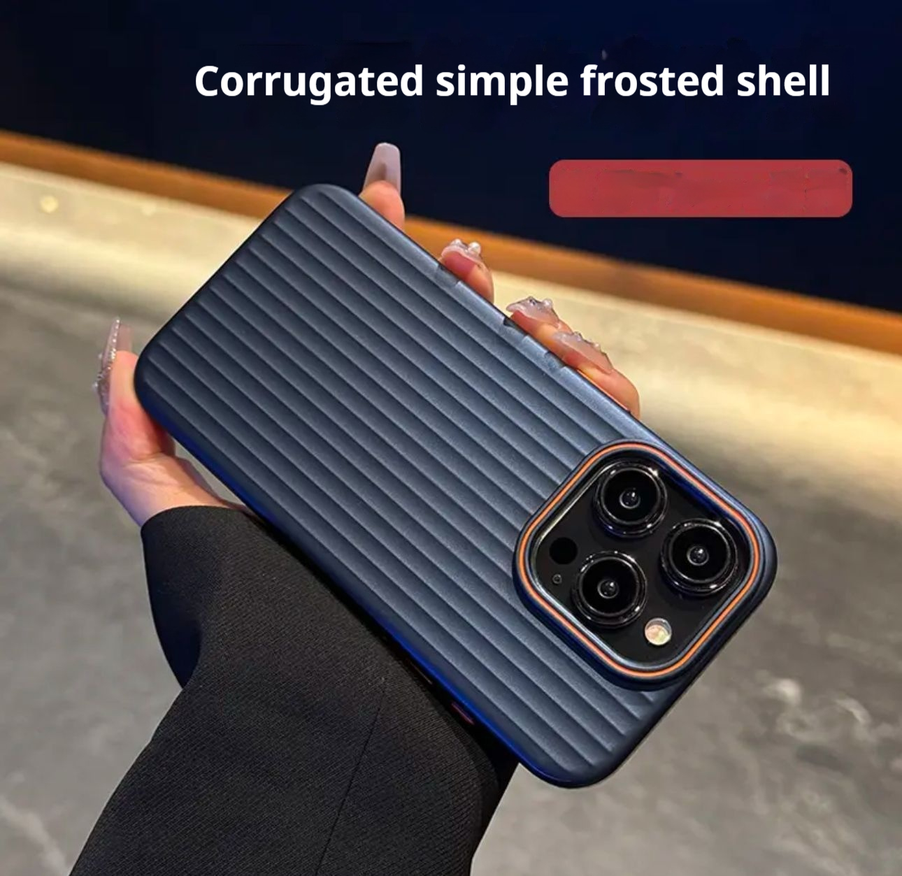Anti-drop Fingerprint Metal Phone Case