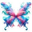 Butterfly Ethereal Smoke Butterfly Pendant Decoration B1 - Shop at LoveMi