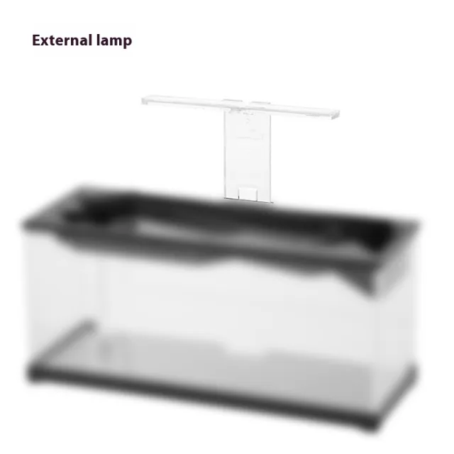 Acrylic Filter Circularly Heating Lighting Integrated Lazy Aquarium Fish Tank External Light - Shop at LoveMi