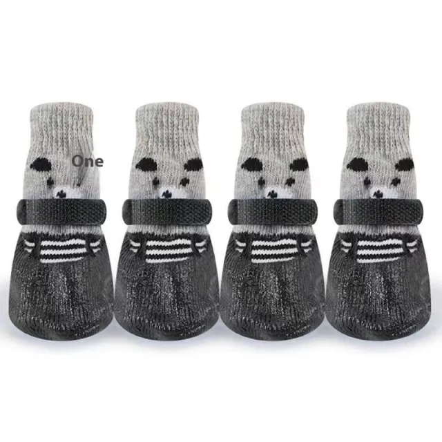 Water And Dirt Resistant Wear Resistant Dog Ankle Sock Black - Shop at LoveMi