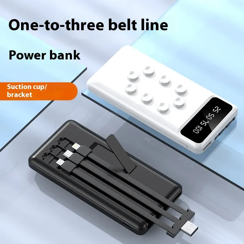 Suction Cup Power Bank Removable