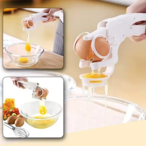 Egg Shell Cracker Handheld Plastic Egg Breaker Egg Opener