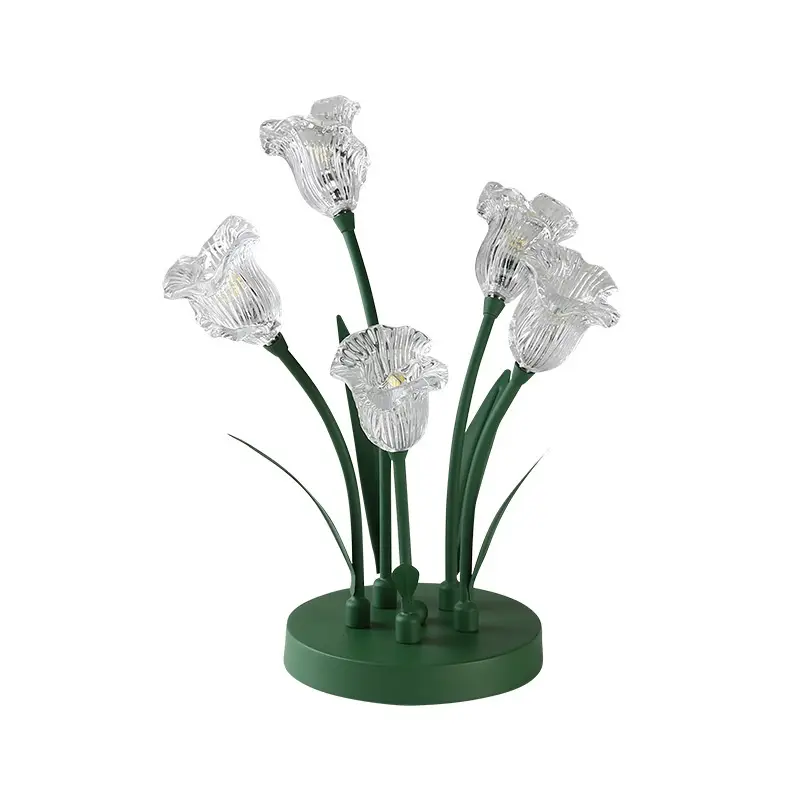 Wind Pastoral Cozy Bedroom Bedside Small Night Lamp