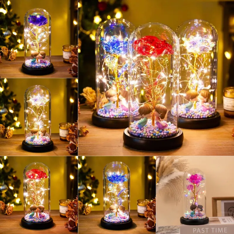 "Eternal Rose" LED gaismas folijas