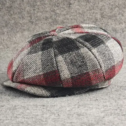 Pattern Octagonal Cap