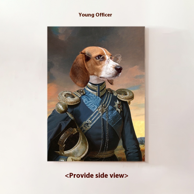 Young officer