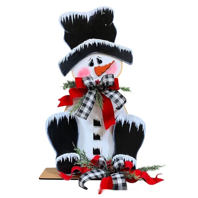 Christmas Living Room Bedroom Decorations Snowman Ornaments Picture - Shop at LoveMi