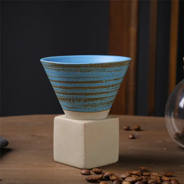 Ceramic Coffee Cup Ceramic Mug Plain Blue - Shop at LoveMi